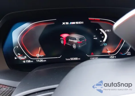 2021 BMW X5 M50I from USA, damaged, VIN 5UXJU4C02M9E19045